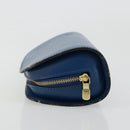 LOUIS VUITTON Epi Dauphine PM Pouch Blauw M48445 LV Auth BA12762-4