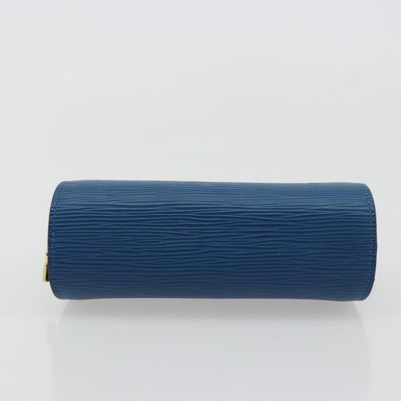 LOUIS VUITTON Epi Dauphine PM Pouch Blauw M48445 LV Auth BA12762