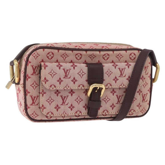 LOUIS VUITTON Monogram Mini Juliet MM Shoulder Bag Red M92219 LV Auth BA12763