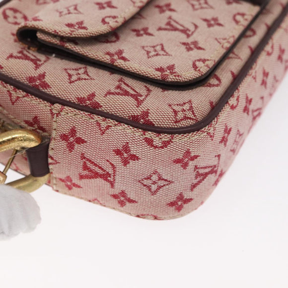 LOUIS VUITTON Monogram Mini Juliet MM Shoulder Bag Red M92219 LV Auth BA12763