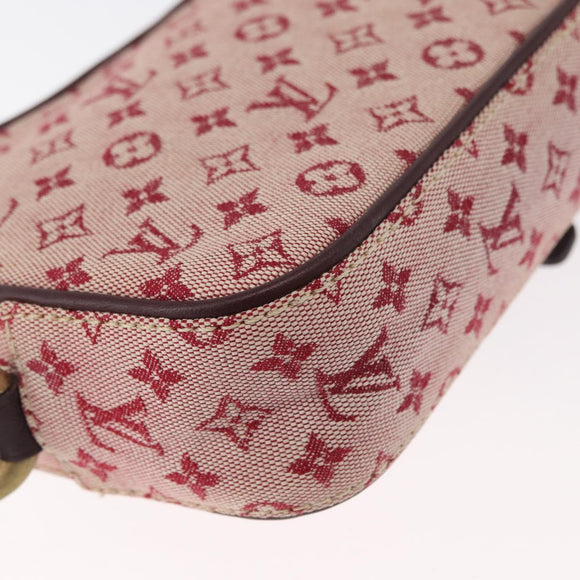 LOUIS VUITTON Monogram Mini Juliet MM Shoulder Bag Red M92219 LV Auth BA12763