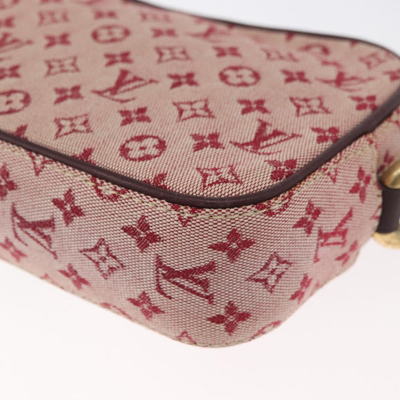 LOUIS VUITTON Monogram Mini Juliet MM Shoulder Bag Red M92219 LV Auth BA12763