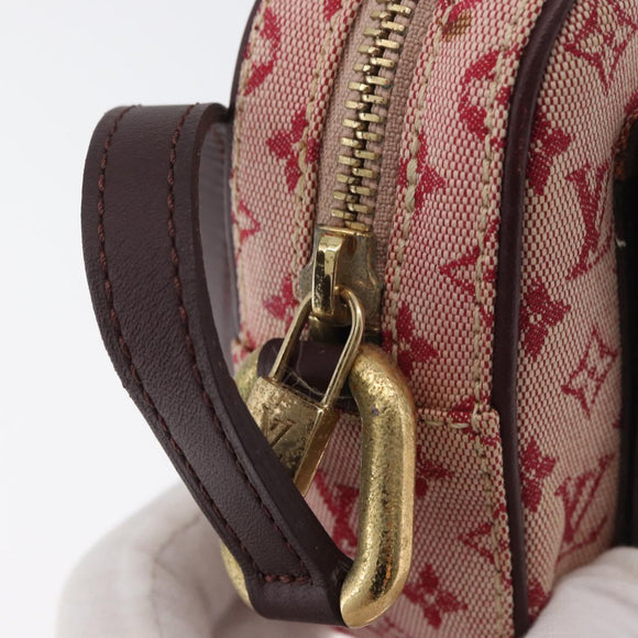 LOUIS VUITTON Monogram Mini Juliet MM Shoulder Bag Red M92219 LV Auth BA12763