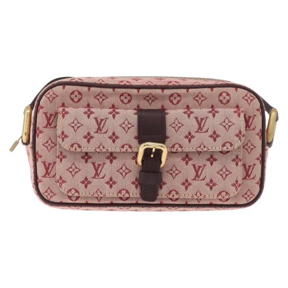 LOUIS VUITTON Monogram Mini Juliet MM Shoulder Bag Red M92219 LV Auth BA12763