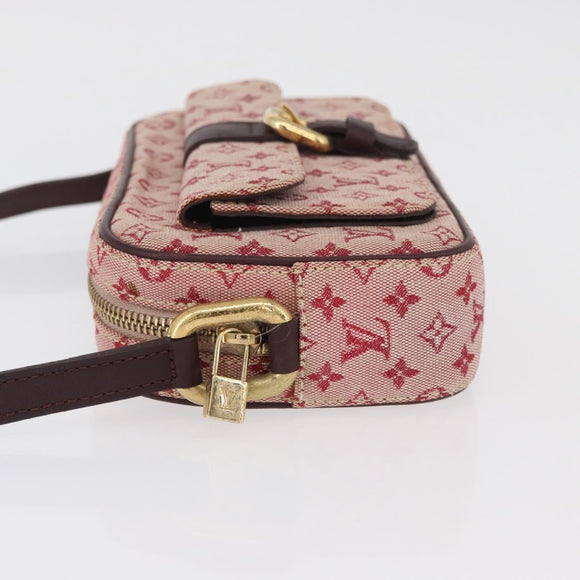 LOUIS VUITTON Monogram Mini Juliet MM Shoulder Bag Red M92219 LV Auth BA12763