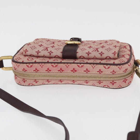 LOUIS VUITTON Monogram Mini Juliet MM Shoulder Bag Red M92219 LV Auth BA12763