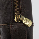 LOUIS VUITTON Damier Ebene Trousse Toilette 25 Clutch Bag N47624 LV Auth BA12764-8