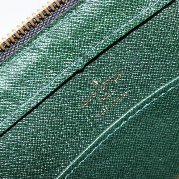 LOUIS VUITTON Taiga Baikal Clutch Bag Epicea M30184 LV Auth BA12765