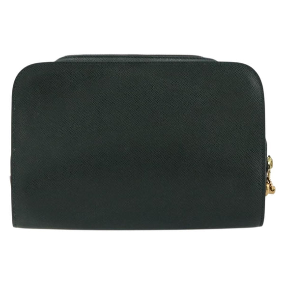 LOUIS VUITTON Taiga Baikal Clutch Bag Epicea M30184 LV Auth BA12765