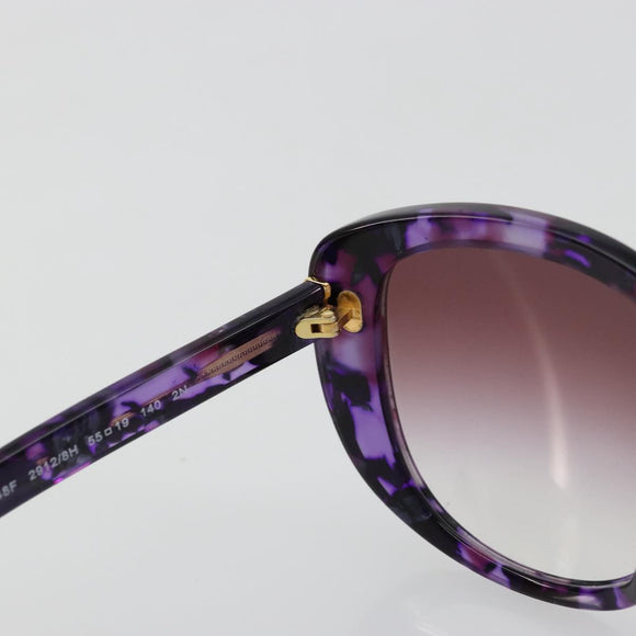 DOLCE&GABBANA Sunglasses plastic Purple Auth BA12767