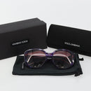 DOLCE&GABBANA Sunglasses plastic Purple Auth BA12767-12
