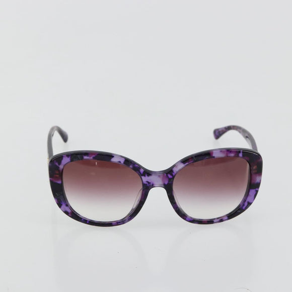 DOLCE&GABBANA Sunglasses plastic Purple Auth BA12767