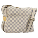 LOUIS VUITTON Damier Azur Naviglio Shoulder Bag N51189 LV Auth BA12769-1