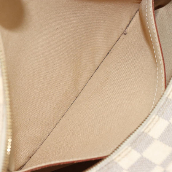 LOUIS VUITTON Damier Azur Naviglio Shoulder Bag N51189 LV Auth BA12769