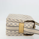 LOUIS VUITTON Damier Azur Naviglio Shoulder Bag N51189 LV Auth BA12769-3