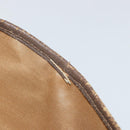 GUCCI GG Supreme Web Sherry Line Bag PVC Beige Gold 89 02 077 Auth BA12772-22