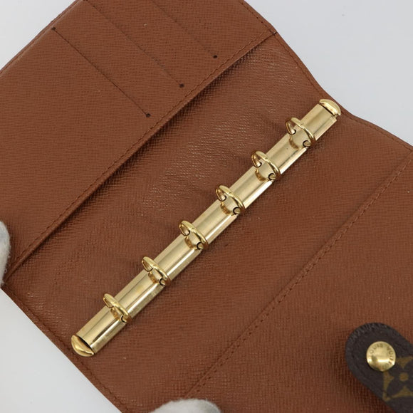 LOUIS VUITTON Monogram Agenda PM Dagplannerhoes R20005 LV Auth BA12775