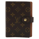 LOUIS VUITTON Monogram Agenda PM Dagplannerhoes R20005 LV Auth BA12775-13
