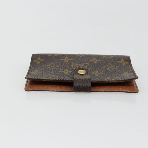 LOUIS VUITTON Monogram Agenda PM Dagplannerhoes R20005 LV Auth BA12775