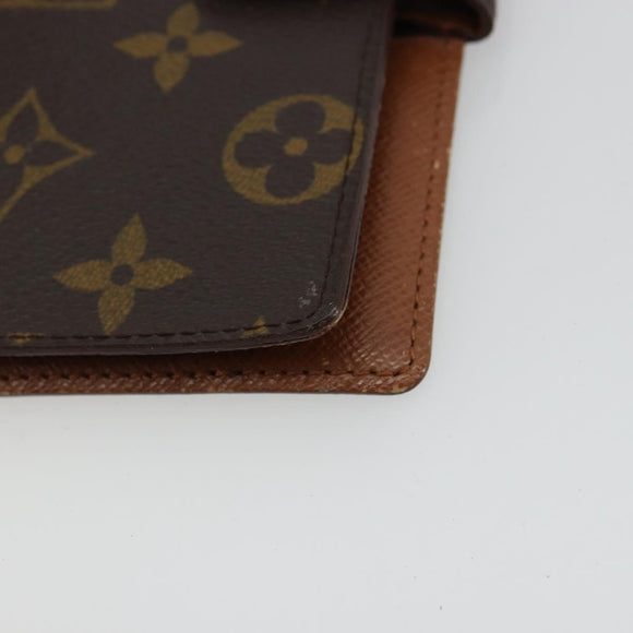 LOUIS VUITTON Monogram Agenda PM Dagplannerhoes R20005 LV Auth BA12775