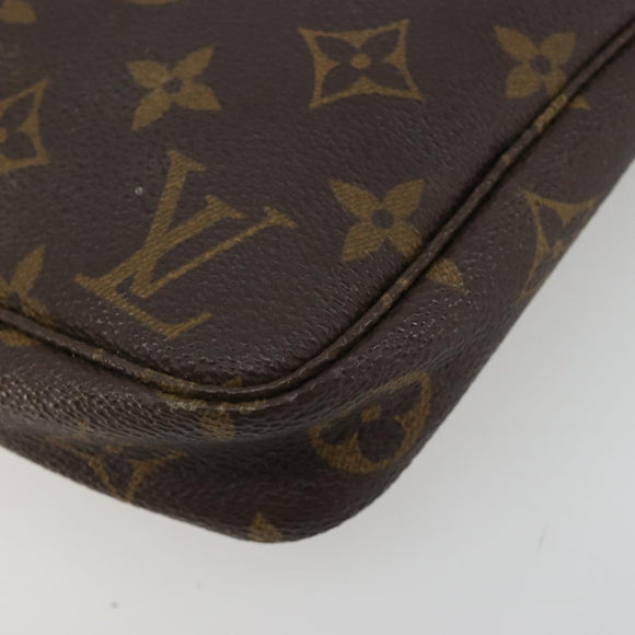 LOUIS VUITTON Monogram Pochette Accessoires Pouch M51980 LV Auth BA12777