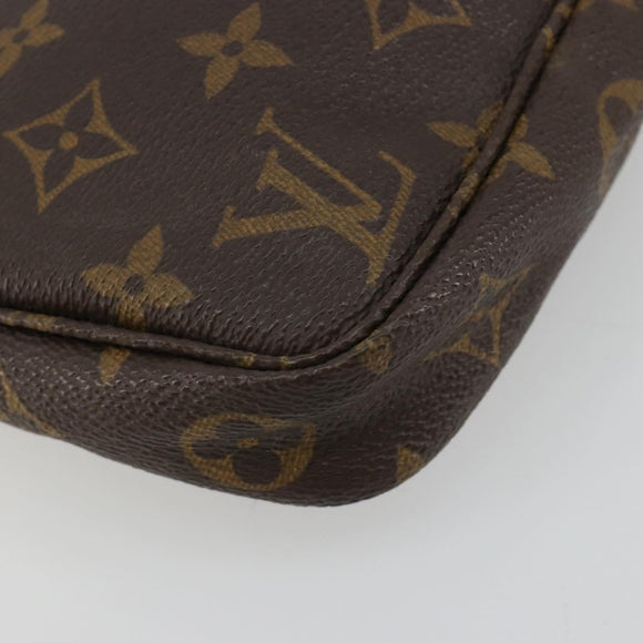 LOUIS VUITTON Monogram Pochette Accessoires Pouch M51980 LV Auth BA12777