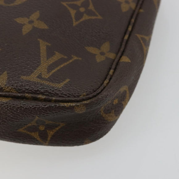 LOUIS VUITTON Monogram Pochette Accessoires Pouch M51980 LV Auth BA12777