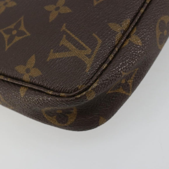 LOUIS VUITTON Monogram Pochette Accessoires Pouch M51980 LV Auth BA12777