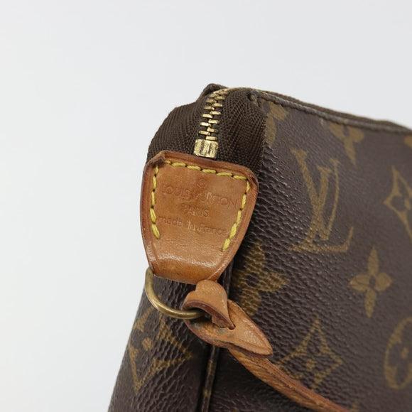 LOUIS VUITTON Monogram Pochette Accessoires Pouch M51980 LV Auth BA12777