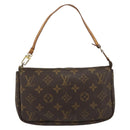LOUIS VUITTON Monogram Pochette Accessoires Pouch M51980 LV Auth BA12777-13