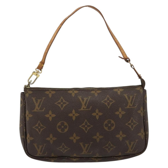 LOUIS VUITTON Monogram Pochette Accessoires Pouch M51980 LV Auth BA12777