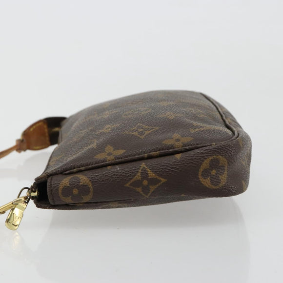 LOUIS VUITTON Monogram Pochette Accessoires Pouch M51980 LV Auth BA12777