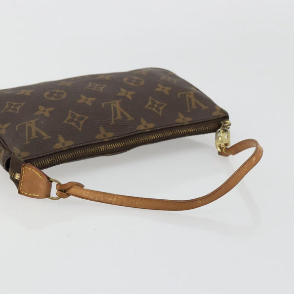 LOUIS VUITTON Monogram Pochette Accessoires Pouch M51980 LV Auth BA12777