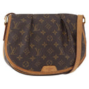 LOUIS VUITTON Monogram Menilmontant PM Shoulder Bag M40474 LV Auth BA12779-1