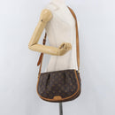 LOUIS VUITTON Monogram Menilmontant PM Shoulder Bag M40474 LV Auth BA12779-27