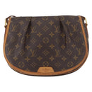 LOUIS VUITTON Monogram Menilmontant PM Shoulder Bag M40474 LV Auth BA12779-13