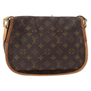 LOUIS VUITTON Monogram Menilmontant PM Shoulder Bag M40474 LV Auth BA12779-2