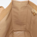 CHANEL Tote Bag Caviar Skin Beige Gold CC Auth BA12781-22