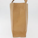 CHANEL Tote Bag Caviar Skin Beige Gold CC Auth BA12781-5