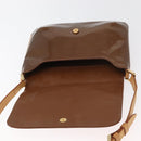 LOUIS VUITTON Monogram Vernis Thompson Street Bag Bronze M91124 LV Auth BA12784-18