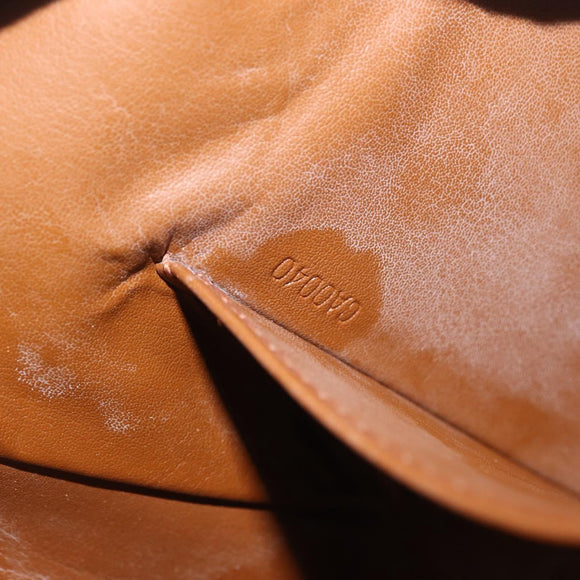 LOUIS VUITTON Monogram Vernis Thompson Street Bag Bronze M91124 LV Auth BA12784