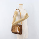 LOUIS VUITTON Monogram Vernis Thompson Street Bag Bronze M91124 LV Auth BA12784-22
