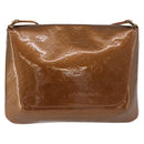 LOUIS VUITTON Monogram Vernis Thompson Street Bag Bronze M91124 LV Auth BA12784-3