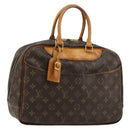 LOUIS VUITTON Monogram Deauville Hand Bag M47270 LV Auth BA12785-1