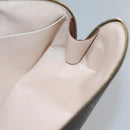 LOUIS VUITTON Monogram Trousse Demi Ronde Cosmetic Pouch M47520 LV Auth BA1279-17