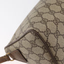 GUCCI GG Supreme Shoulder Bag PVC Beige Gold 89 02 086 Auth BA12793-12