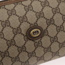 GUCCI GG Supreme Shoulder Bag PVC Beige Gold 89 02 086 Auth BA12793-14
