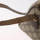 GUCCI GG Supreme Shoulder Bag PVC Beige Gold 89 02 086 Auth BA12793-16