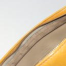 LOUIS VUITTON Monogram Vernis Houston Hand Bag Beige M91004 LV Auth BA12797-10