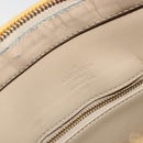LOUIS VUITTON Monogram Vernis Houston Hand Bag Beige M91004 LV Auth BA12797-19